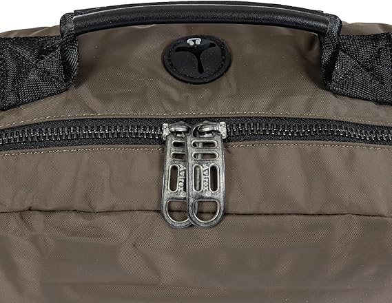 Avirex Bomber-Rucksack für Herren mit 16,6"-Laptopfach aus grünem Nylon
