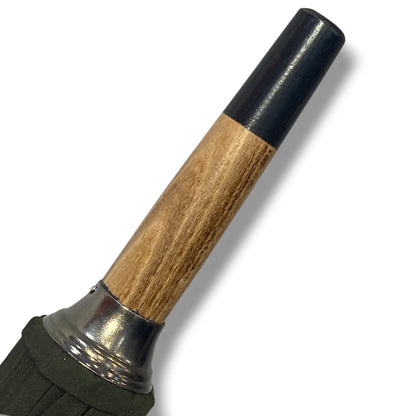 Ombrello Bastone intero in legno di Melo 10 Stecche - Lavorazione artigiamnale Ombrelli Domizio dal 1989