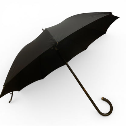 Regenschirm aus Kastanienwurzeln mit 10 Streben – handgefertigt von Ombrelli Domizio seit 1989
