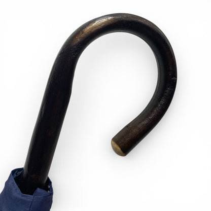 Ombrello Bastone intero legno di Castagno 10 Stecche - Lavorazione artigiamnale Ombrelli Domizio dal 1989