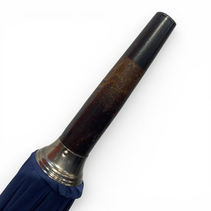 Ombrello Bastone intero legno di Castagno 10 Stecche - Lavorazione artigiamnale Ombrelli Domizio dal 1989