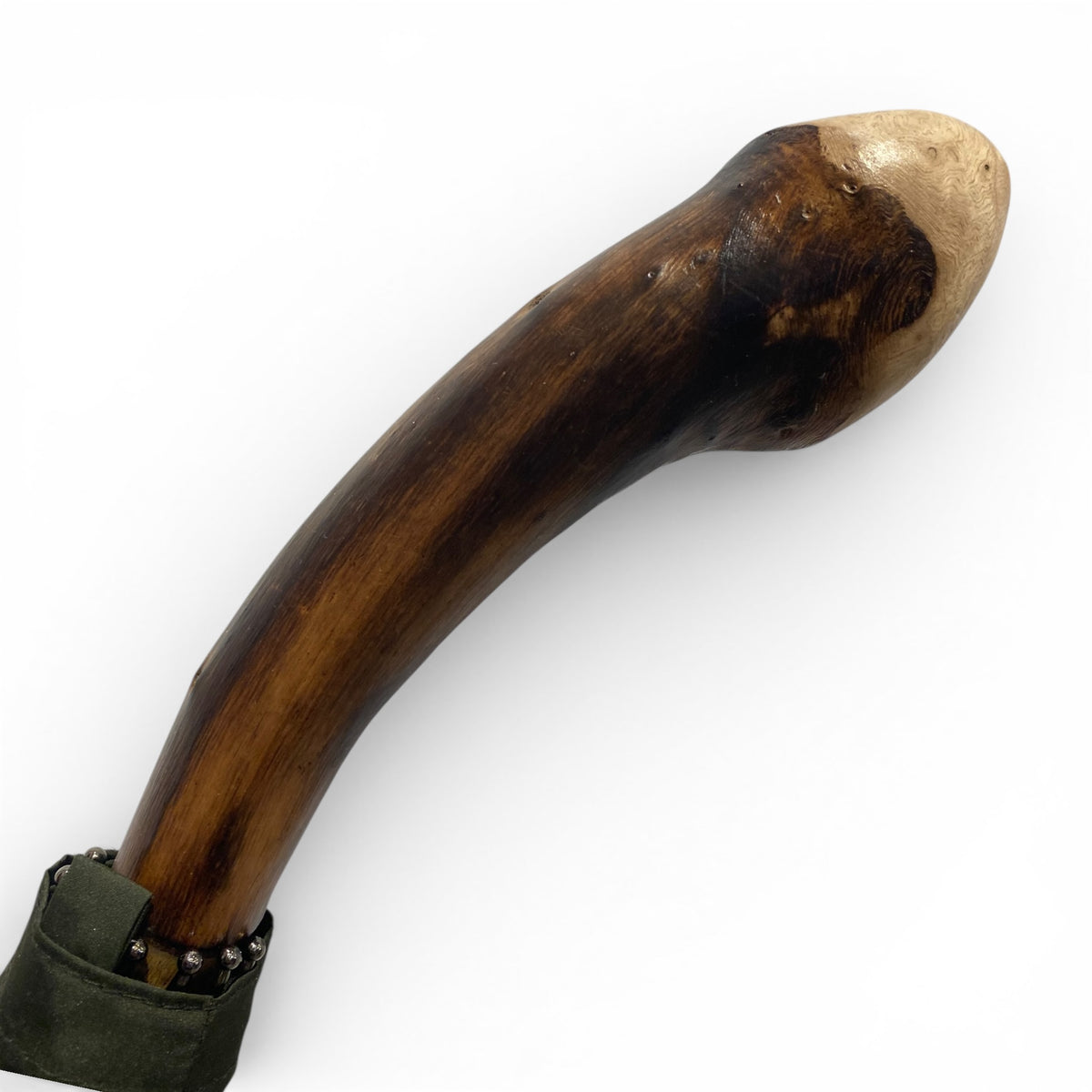 Ombrello Bastone intero Radice di Castagno 10 Stecche - Lavorazione artigiamnale Ombrelli Domizio dal 1989
