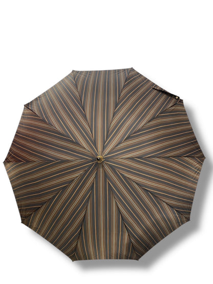 Ombrello classico manico in Canna di Malacca tessuto Nylon