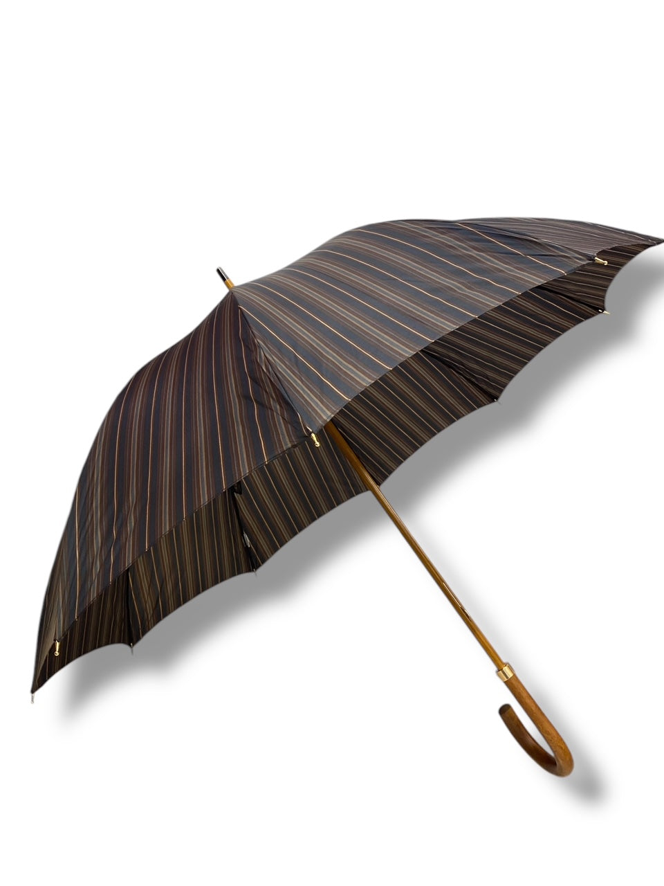 Ombrello classico manico in Canna di Malacca tessuto Nylon