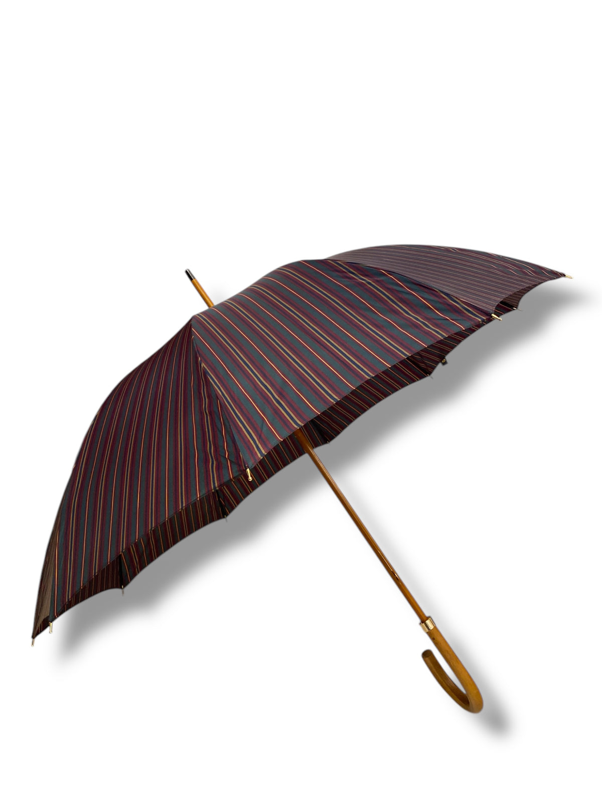 Ombrello classico manico in Canna di Malacca tessuto Nylon