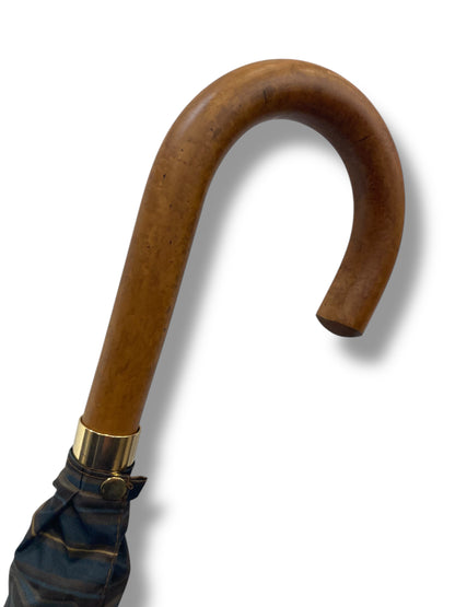 Ombrello classico manico in Canna di Malacca tessuto Nylon