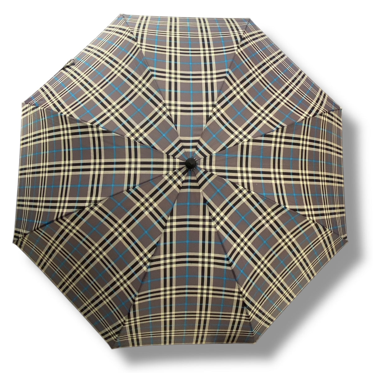 Der automatische Regenschirm Rain Giant mit Fiberglasrahmen und Ahornholzgriff wird von Domizio seit 1989 in Italien handgefertigt. F3