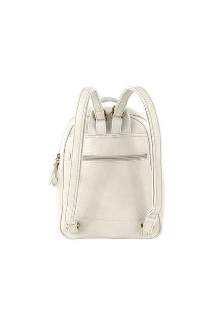 ZAINO DONNA BEVERLY HILLS POLO CLUB BH-4563 BIANCO