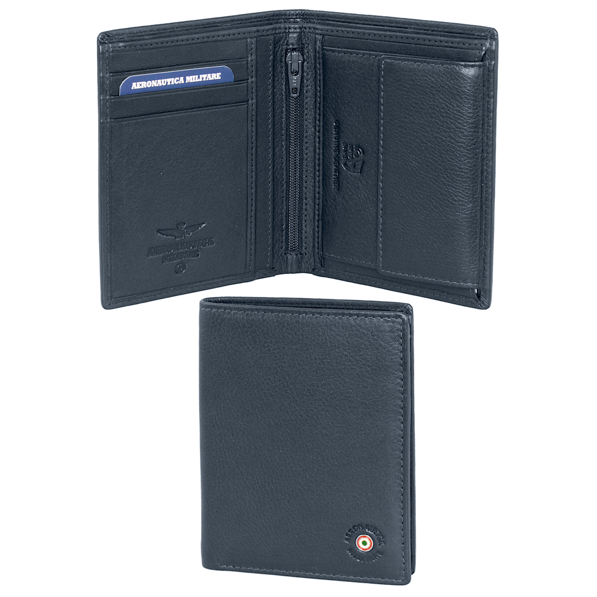Tasconcino in pelle con portaspicci AM 135
