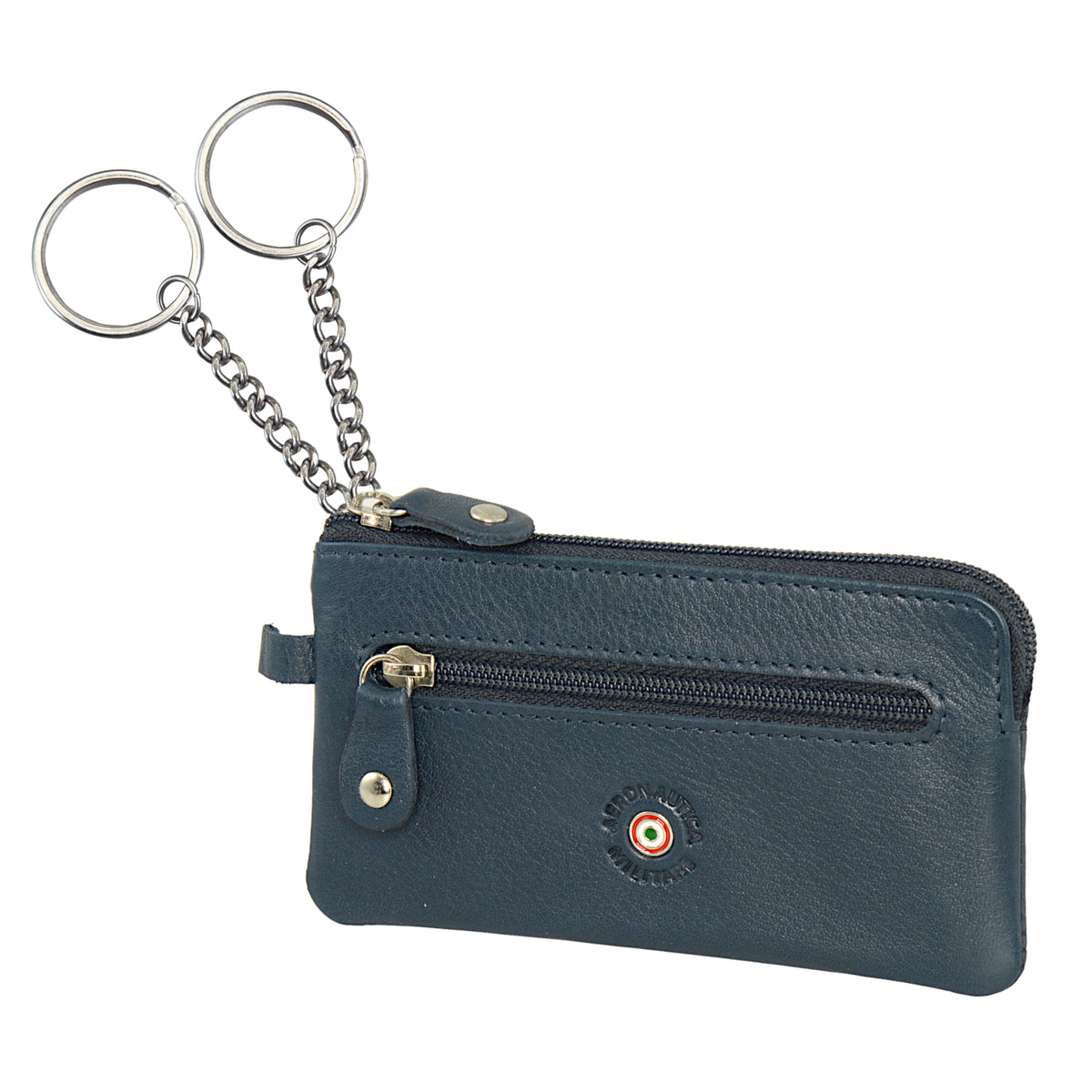 Portachiavi in pelle con portaspicci AM 137