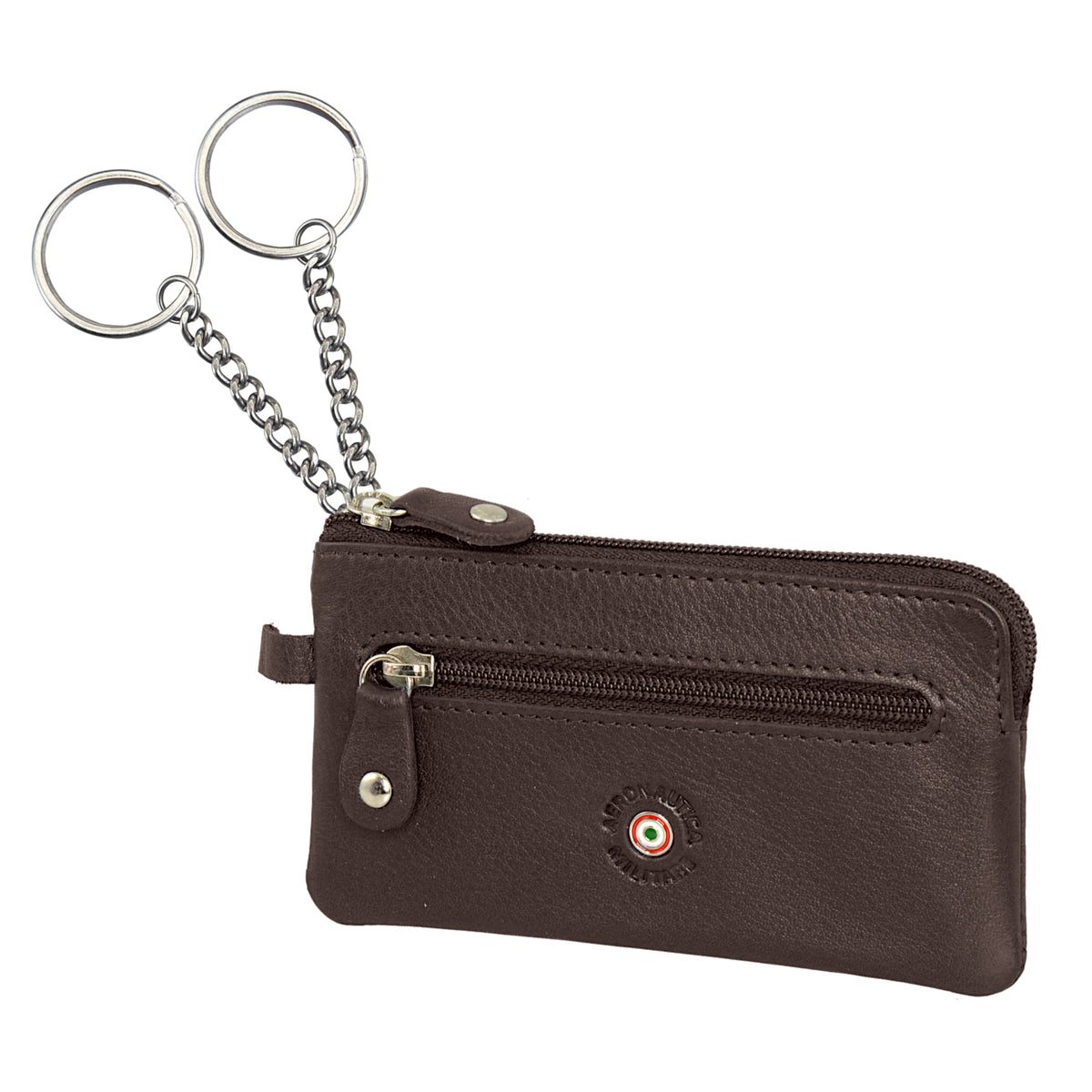Portachiavi in pelle con portaspicci AM 137