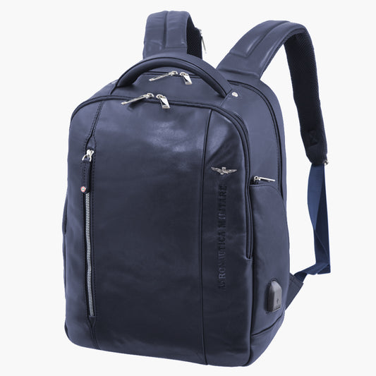 Zaino porta PC in pelle linea Thunder AM 464