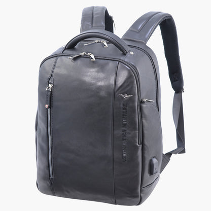 Zaino porta PC in pelle linea Thunder AM 464
